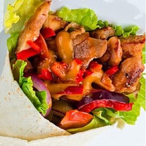 Донер Грибной в лаваше с курицей (330г), Kinza - Гомель