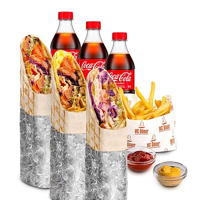 Заказать Комбо Хет-трик, MC Doner (ТЦ Тринити) - Гродно