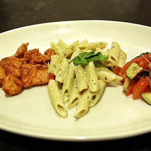 Цыпленок в соевом соусе, Мерв ТМ