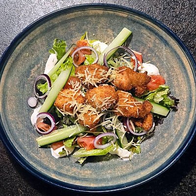 Заказать Салат с хрустящей курицей, Мерв ТМ