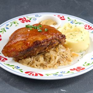 Рулька Шляхетская с пюре, Васильки - Могилев