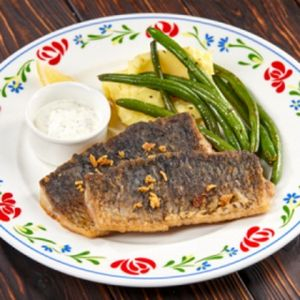 Карп Браславский с картофельным пюре, Васильки - Могилев