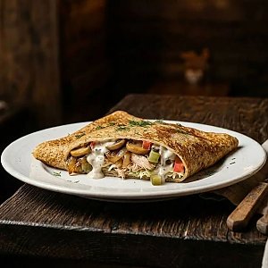 Блин с грибами и луком, Блинная - Витебск