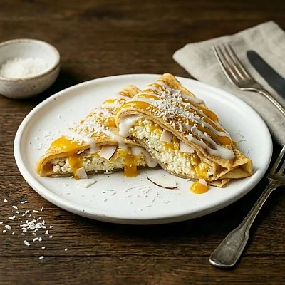 Заказать Блин Манго-кокос с творогом, Блинная - Витебск