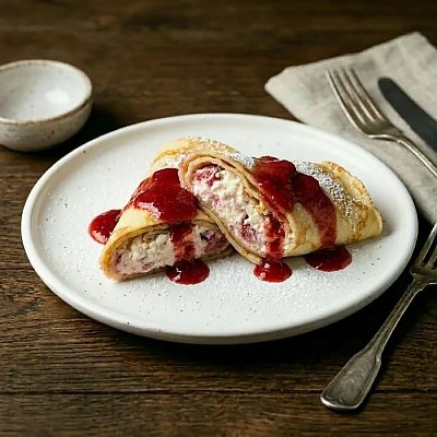 Заказать Блин Клубника с творогом, Блинная - Витебск