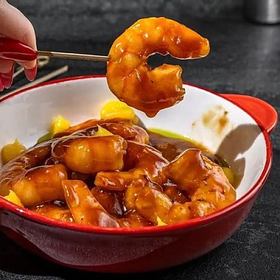 Заказать Креветки в соусе терияки, SHTUKA