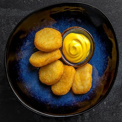 Заказать Наггетсы с сырным соусом, SHTUKA