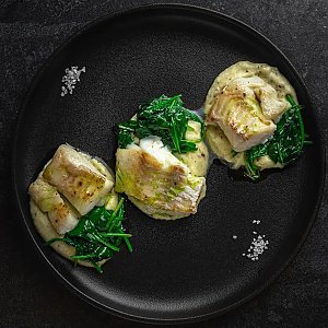 Филе трески на пюре с трюфелем, SHTUKA