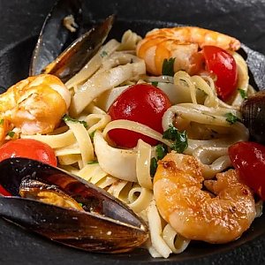 Паста с морепродуктами, SHTUKA