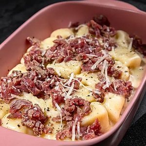 Ньокки Cacio E Pepe c опаленной говядиной, SHTUKA