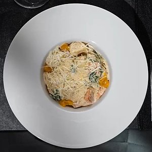 Ньокки с форелью и шпинатом, SHTUKA