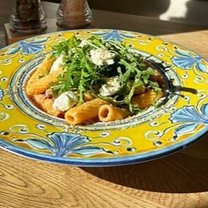 Ригатони с говядиной, Кафе Bosco