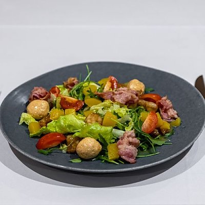 Заказать Салат с креветкой и панчеттой, Пенальти