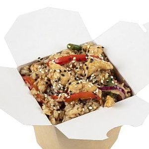 Рис с курицей, Суши Кот