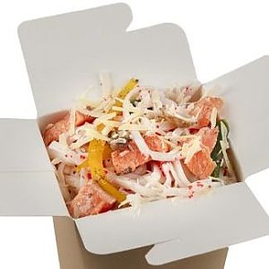 Лапша с лососем, Суши Кот