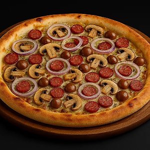 Пицца Охота на грибника, Пёс и Лис