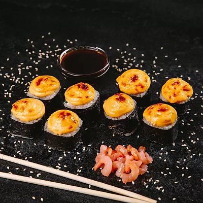 Заказать Ролл Сочная креветка, Пёс и Лис