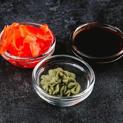 Заказать Васаби, имбирь, соевый, Пёс и Лис