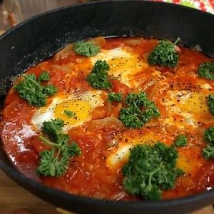 Лечо с яйцом, Ашгабат