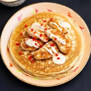 Блинчик с жареной курочкой и сырным соусом, Блинная - Могилев
