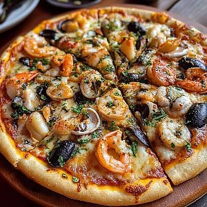 Пицца Морская 33см, Кайо