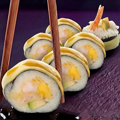 Заказать Ролл Эби авокадо ‑ манго, Sushi Hub