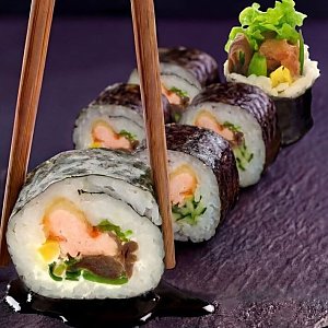 Ролл Лосось темпура, Sushi Hub
