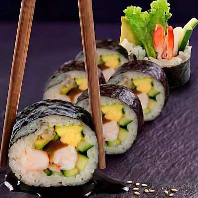 Заказать Ролл Маки с креветкой, Sushi Hub