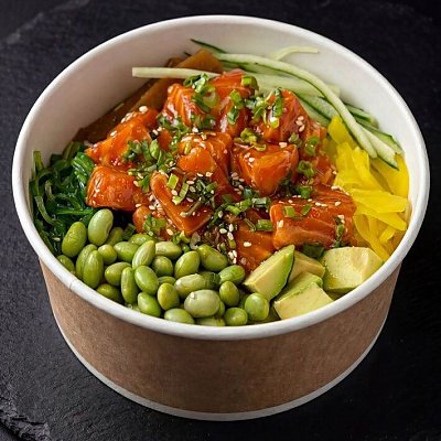 Заказать Поке с лососем, Sushi Hub