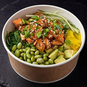 Поке Запеченный лосось, Sushi Hub