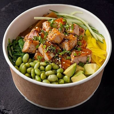 Заказать Поке с курицей, Sushi Hub