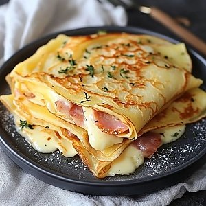 Блин с ветчиной и сыром, У Клёна