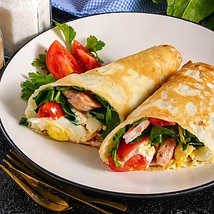 Блин с курицей, У Клёна