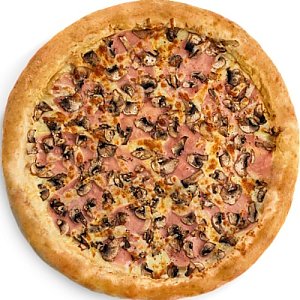 Пицца Ветчина и грибы 25см, Pizza King