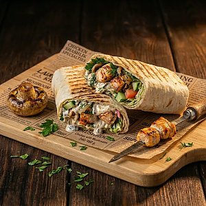 Шаурма Курица с грибами (340г), Зодиак