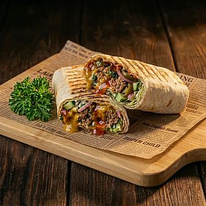 Шаурма с деревенской колбаской (350г), Зодиак