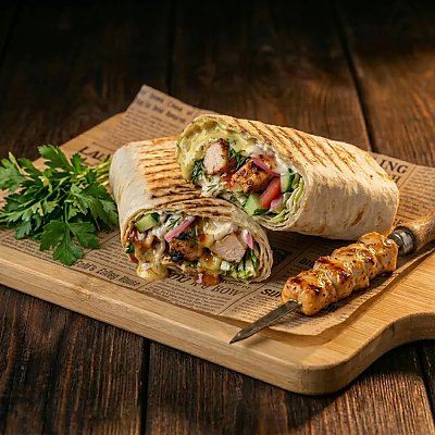 Заказать Шаурма Курица Карри (350г), Зодиак