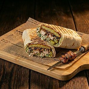 Мангал-ролл с драником и свининой, Зодиак
