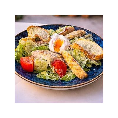 Заказать Салат Цезарь с курицей, Свеча