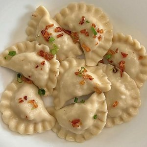 Вареники с картошкой и луком, Пельменный Дом