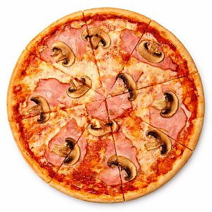 Пицца с ветчиной и грибами 32см, Pizza Italia