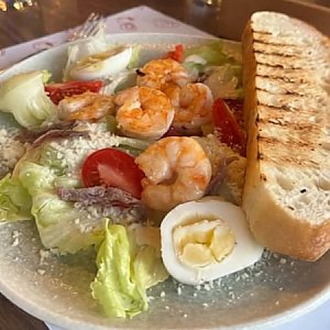 Цезарь с креветкой, BRUNCH