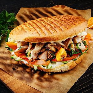 Пита с курицей, Тандырная