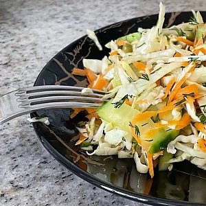 Салат с капустой, Тандырная