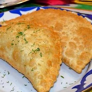 Узбекский Чебурек с говядиной, Тандырная