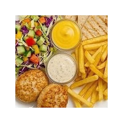 Заказать Бокс с куриной котлетой, Бургер Блин