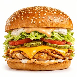 Донер Бургер с сыром, Doner House (Уручье)
