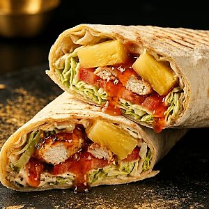 Шаурма с ананасом, Doner Royal Food