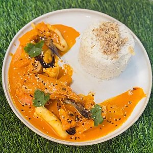 Тайский красный карри с овощами, SSB