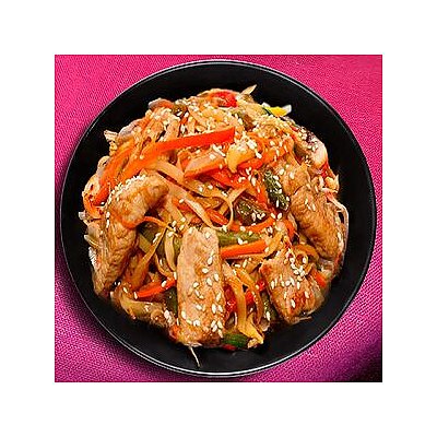 Заказать Wok со свининой в сливочном соусе, Босс Лосось - Брест